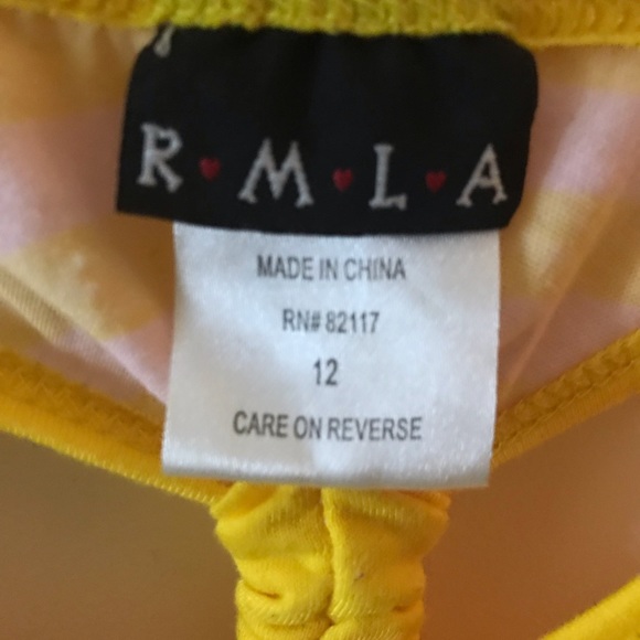 Yellow and White Sundress - Picture 3 of 4